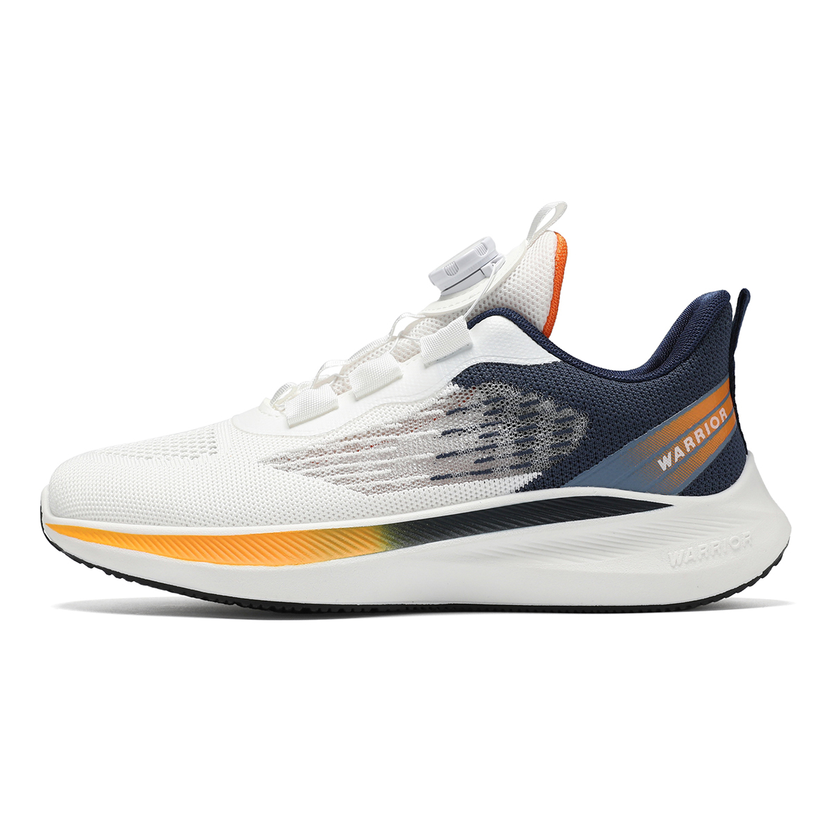 WARRIOR Walking Shoes Unisex Low Top White Blue/Black/White Haze Blue