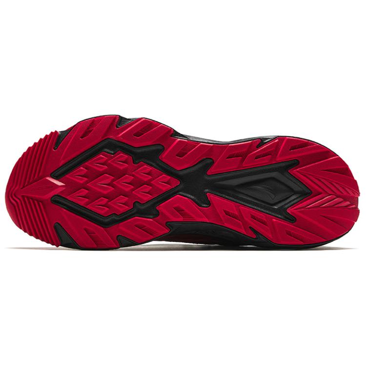Anta Heavenly Capital Cushioning, Wear Resistant Low top Running Shoes Men’s Black Red
