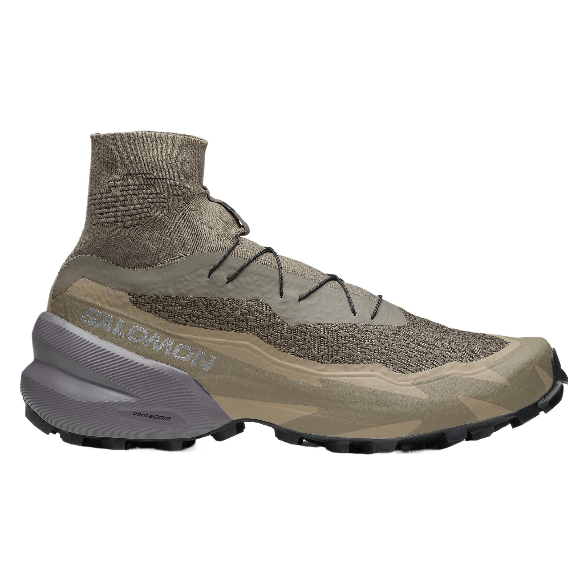 SALOMON SPEEDCROSS ADVANCED Comfortable Textile, Synthetic Leather Impact Resistant Impact resistant Mid top