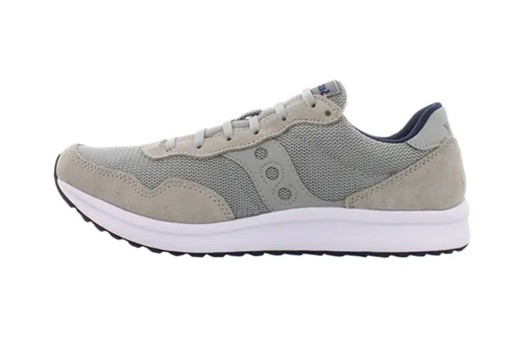 Saucony Comfortable Cushioning Slip Resistant Abrasion Resistant Low top Casual Running Shoes Men's Gray