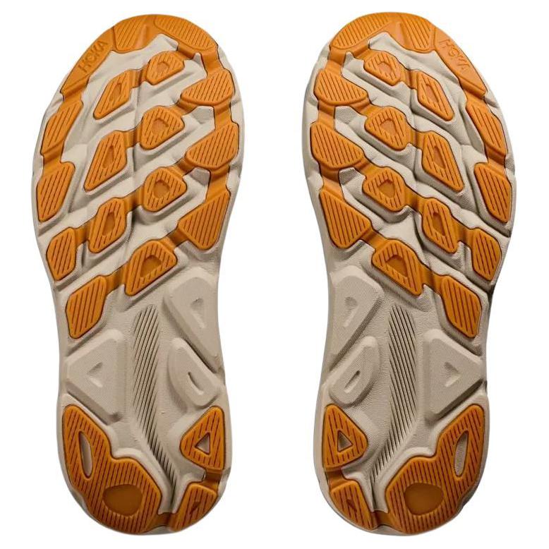 Мужские кроссовки HOKA ONE Clifton 9 (черно-коричневые) — фото 9