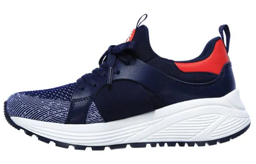 Skechers BOBS SPARROW 2.0 Comfortable Textile, Artificial Leather Low top Running Shoes Women's Marine Blue