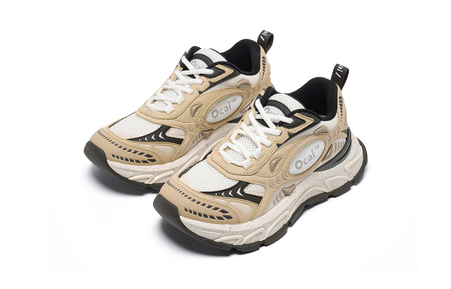 Ocai Runtech3.0 Slip Resistant Abrasion Resistant Low top Running Shoes Unisex Brown