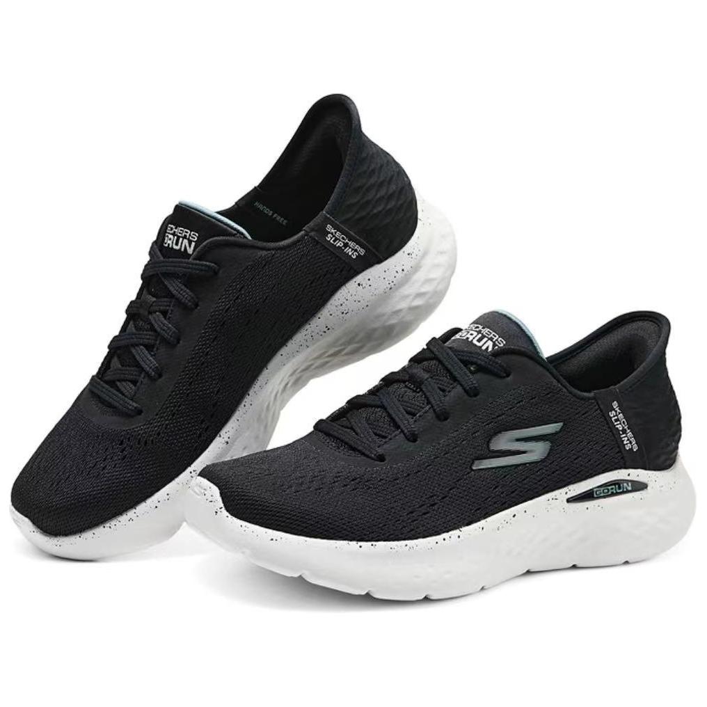 Skechers Women’s GO Low top Casual Running Shoes Women’s Black White
