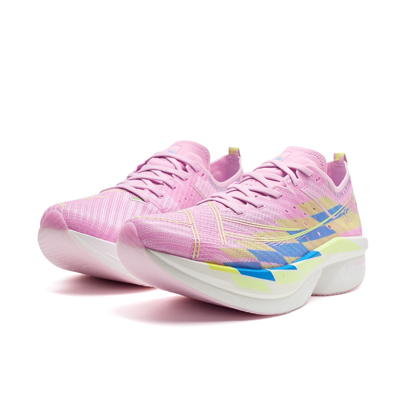 XTEP 160X 6.5PRO Running Shoes Women’s Low Top Orchid Purple/Electric Pink Green