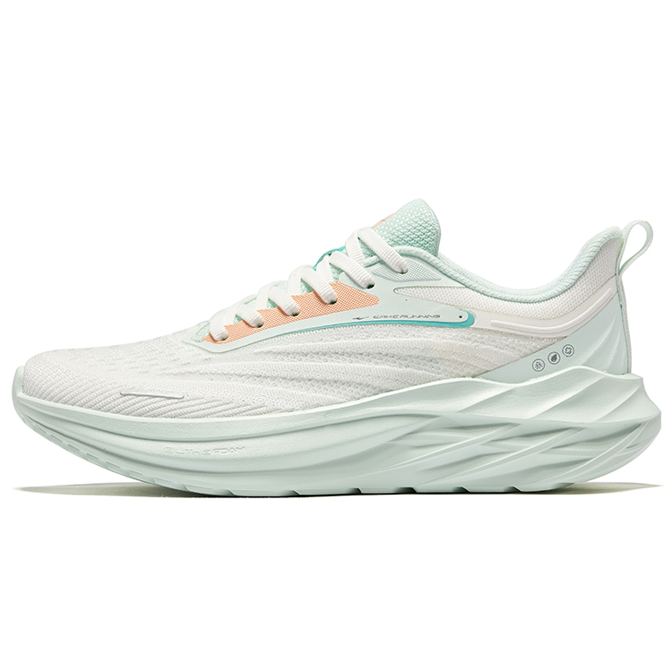 Erke Shadow 3.0 Cushioning Rebound Breathable Low top City Commuting Running Shoes Women’s White Green