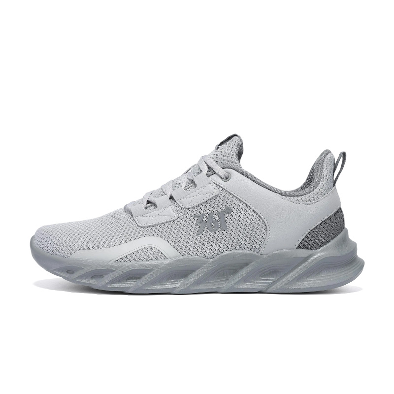 361° Cushioning Breathable Lightweight Low top Casual Running Shoes Men’s Recycling Gray Graphite Gray