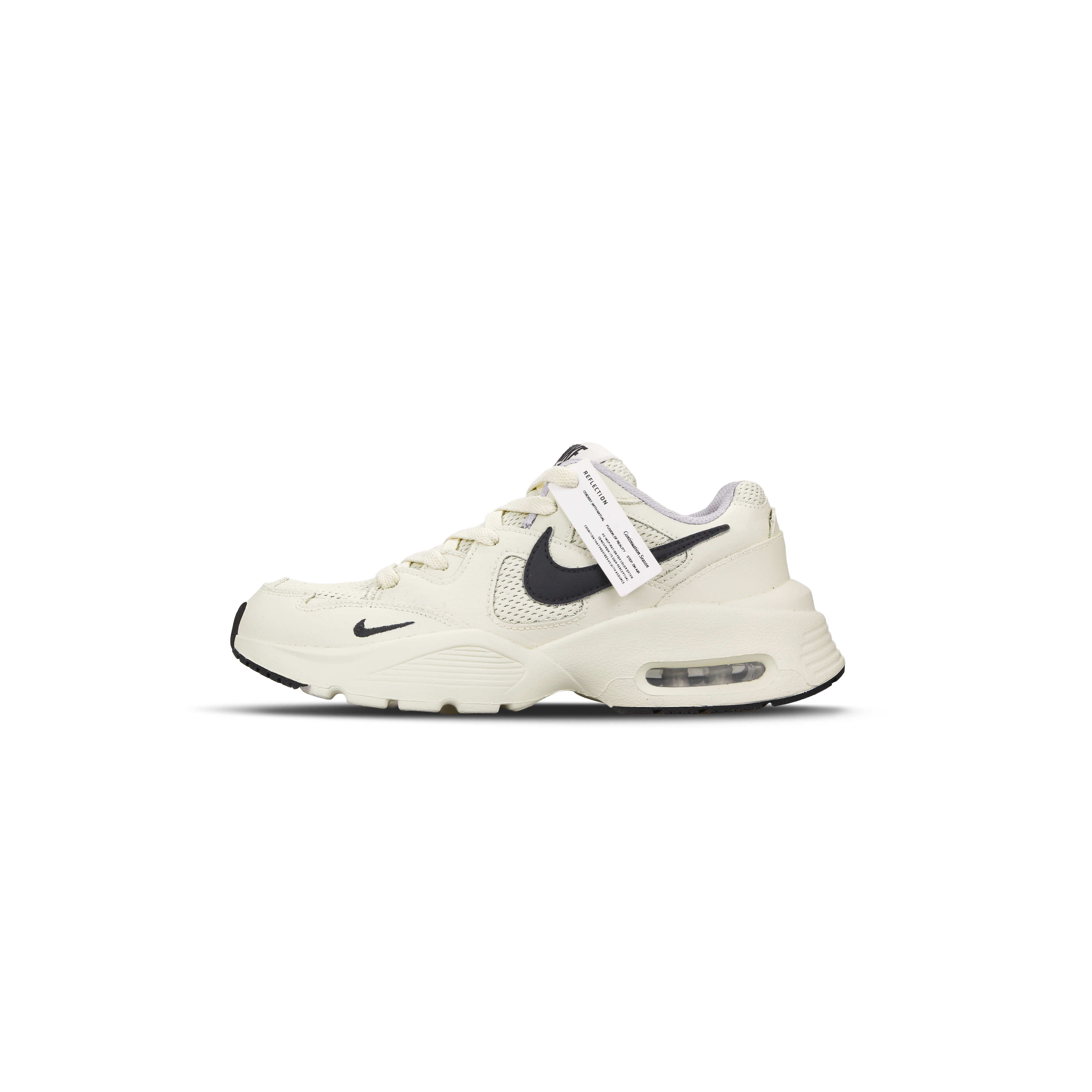 Nike Air Max Fusion Abrasion Resistant Low top Running Shoes Women’s Beige Black