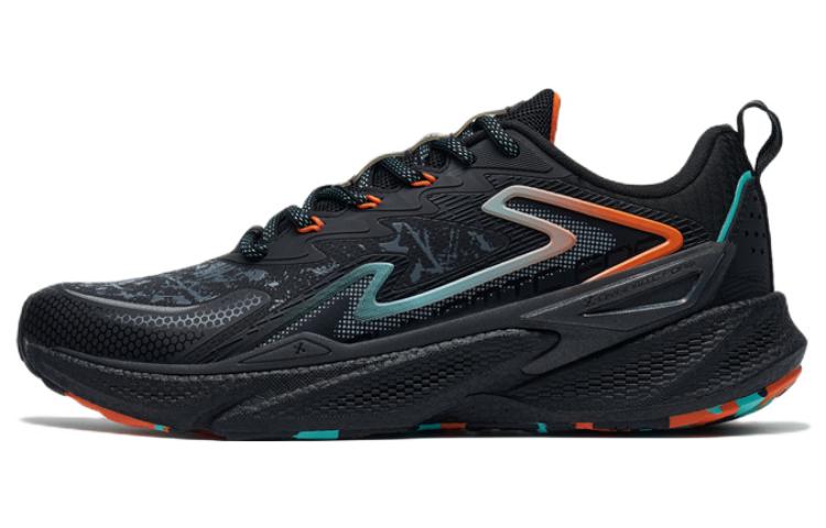 XTEP Cushioning Abrasion Resistant Lightweight Low top Running Shoes Men’s Black Marmalade