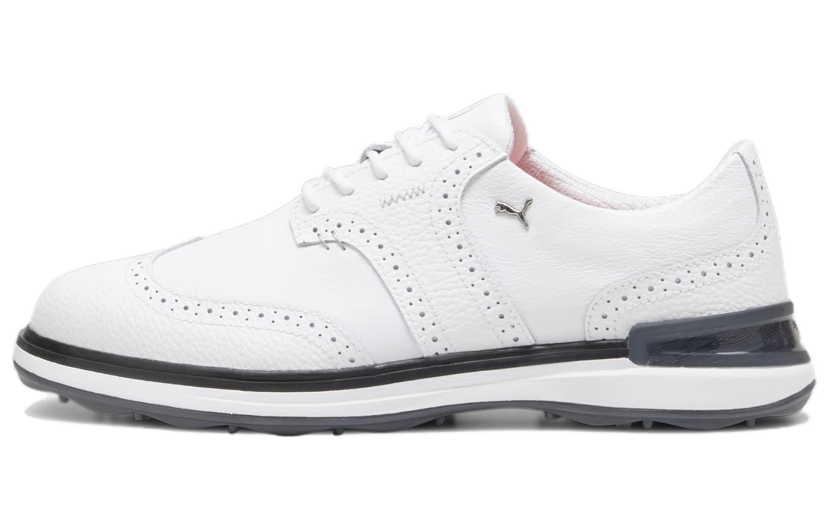 PUMA Avanti Wingtip Low top Golf Shoes Men's White