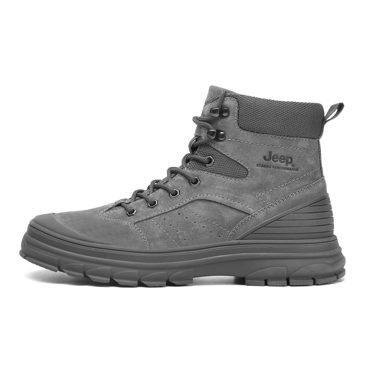 Jeep High top Outdoor Shoes Men’s Gray