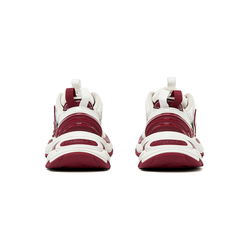 STA x OLD ORDER Cushioning Low top Running Shoes Unisex White Red