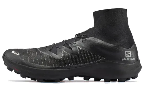 SALOMON High top Trail Running Shoes Men's Black