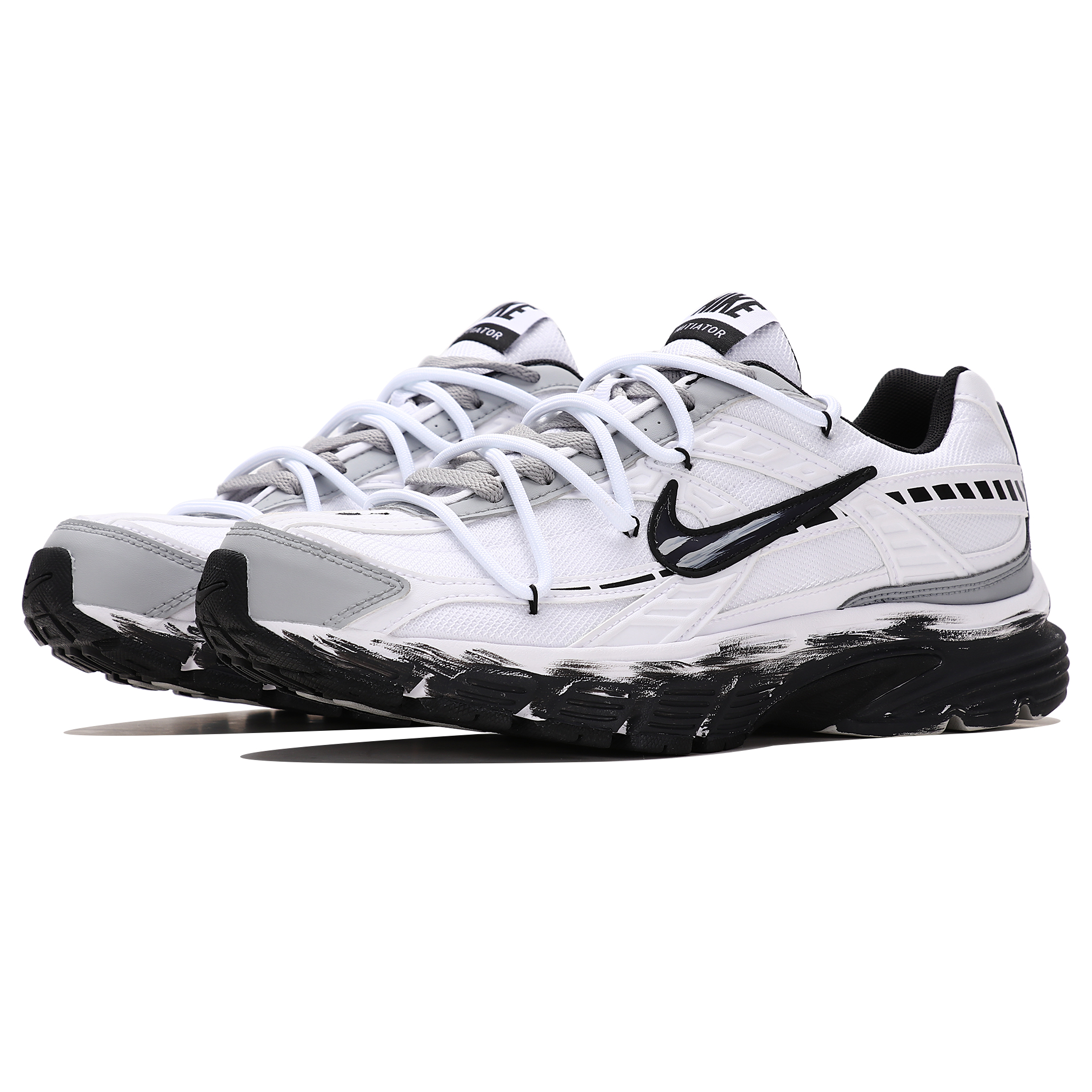 Nike Initiator Cushioning Support Cushioning Support Low top Running Shoes Men’s Gray Black
