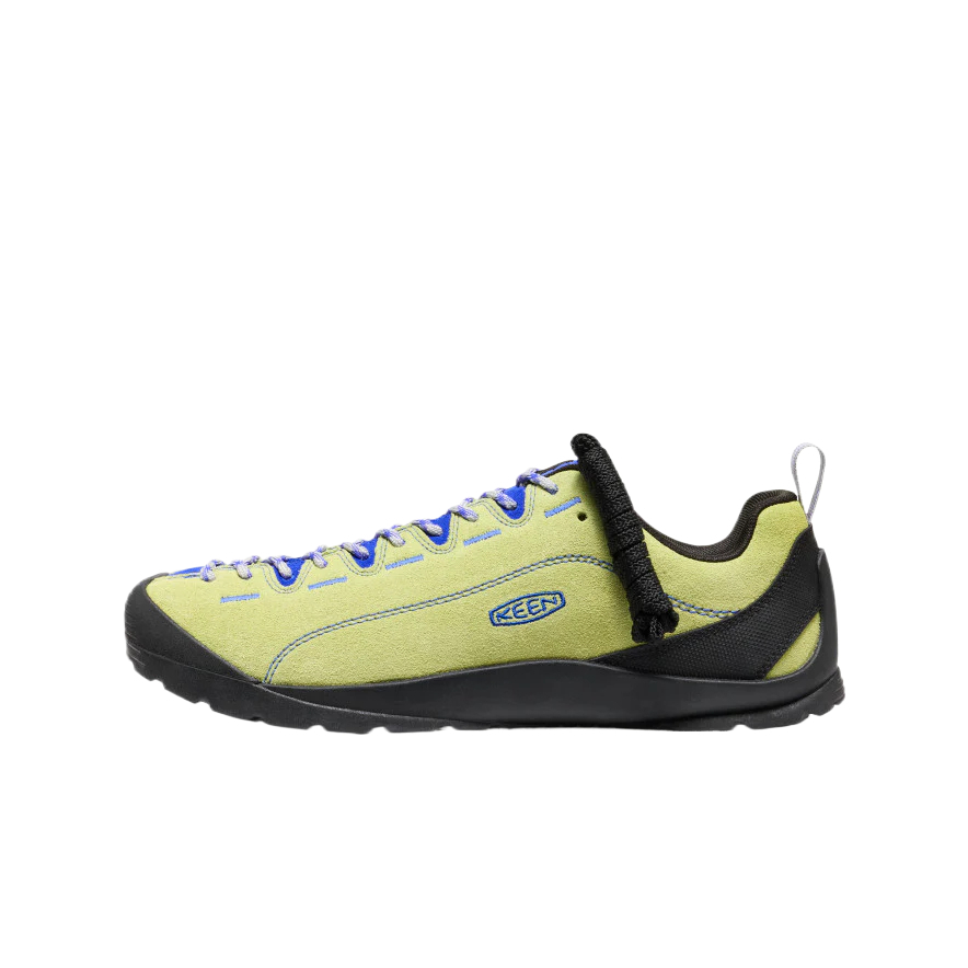 Keen Jasper Leather Cushioning, Wear Resistant Low top Outdoor Shoes Men’s Green Blue Black