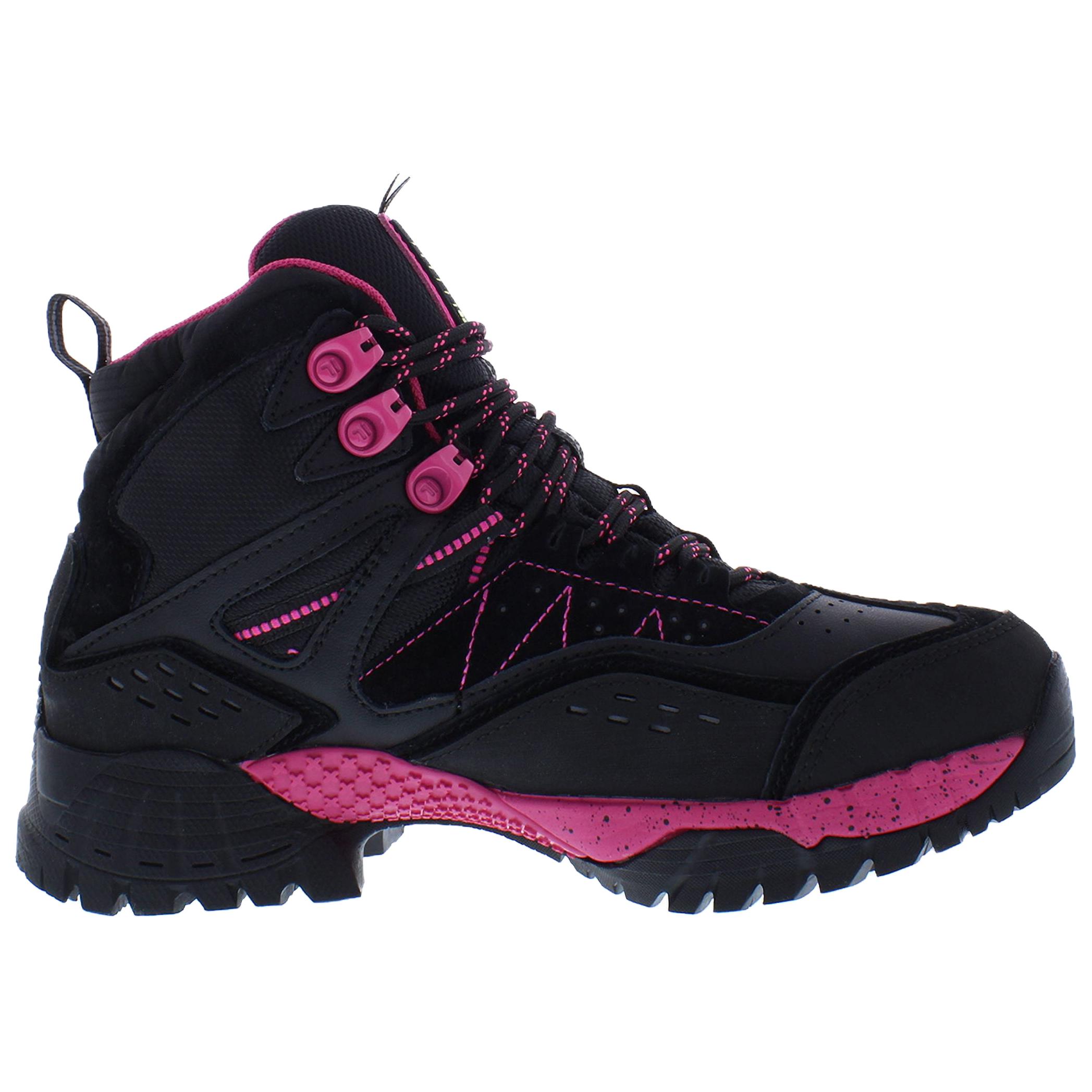 FILA Armada Abrasion Resistant Mid top Outdoor Shoes Women’s Black Pink
