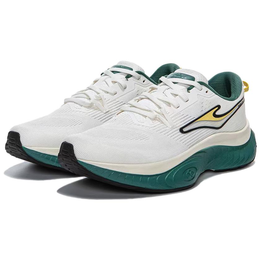 Erke Cushioning Rebound Low top Running Shoes Men’s White Green
