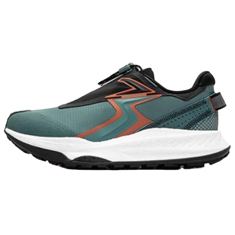 361° Wu Xia Collection Mesh Cushioning, Wear Resistant Low top Sprint Running Shoes Men’s Black Green