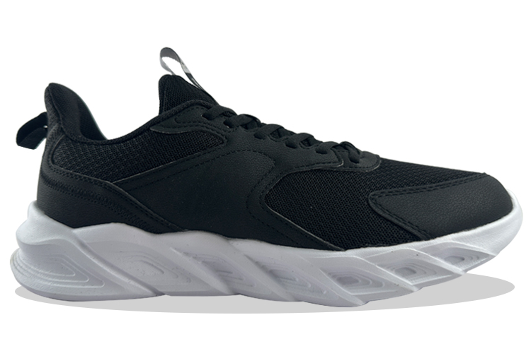 361° Breathable Low top Running Shoes Men’s Black White