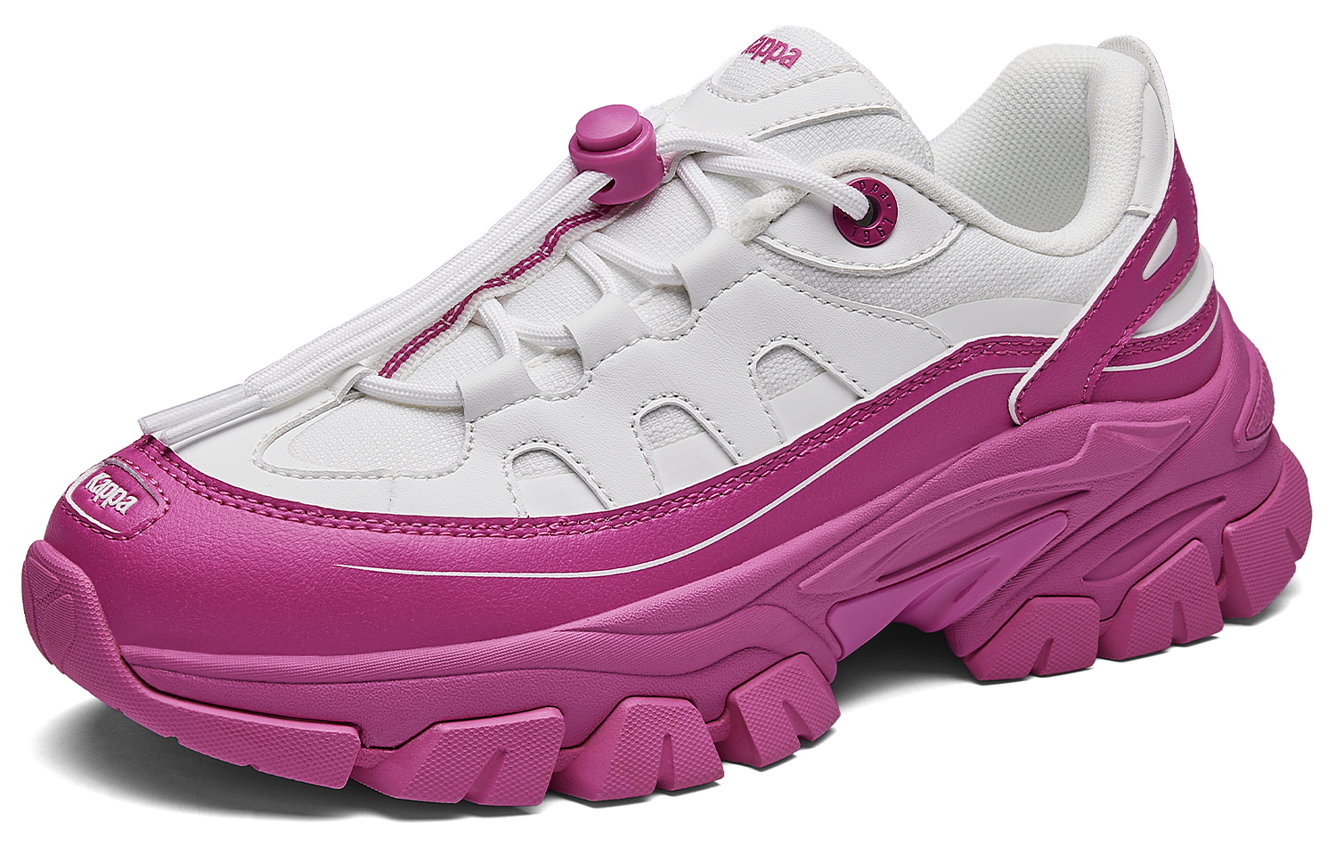 Kappa K Boat 1 Back to Back Abrasion Resistant Low top Outdoor Shoes Women’s White Pink