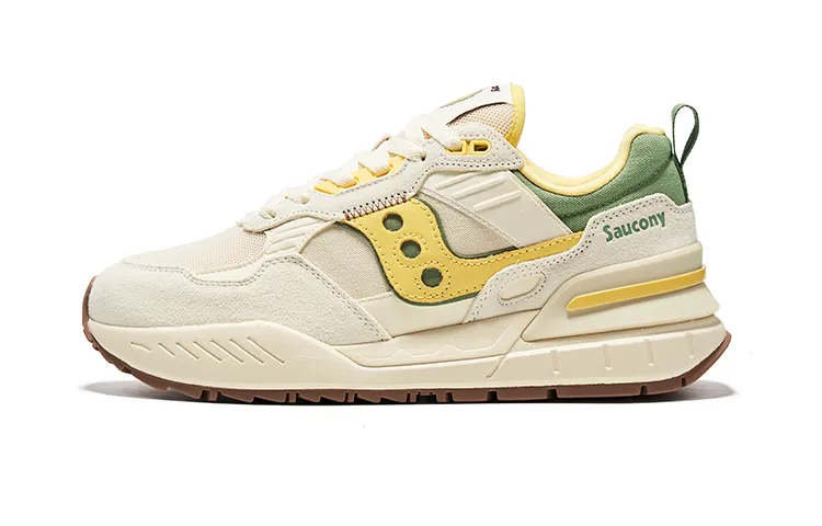 Saucony Shadow 5000 Running Shoes Unisex Low Top Yellow