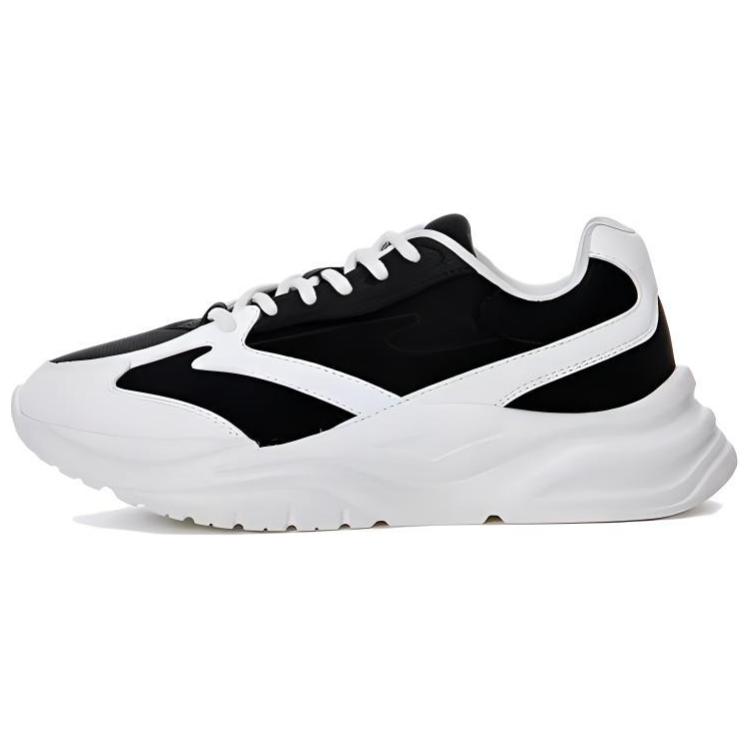 Erke Cushioning Slip Resistant Low top Running Shoes Women’s Black White