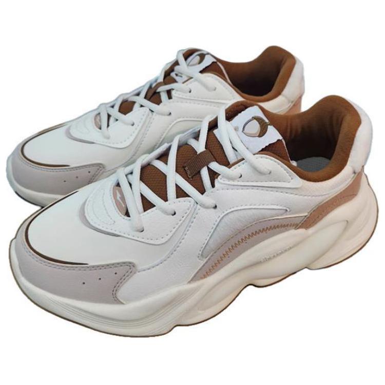 Erke Abrasion Resistant Slip Resistant Low top Casual Running Shoes Women’s White Gray