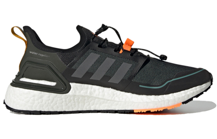 Мужские кроссовки adidas ULT (черно-серо-оранжевые) — фото 2