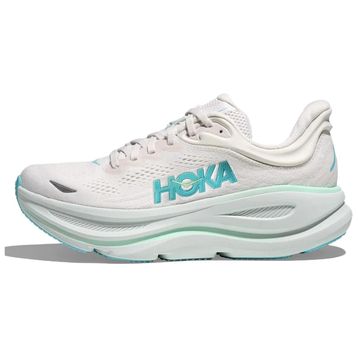 Женские кроссовки HOKA ONE ONE Bondi 9 (белые)