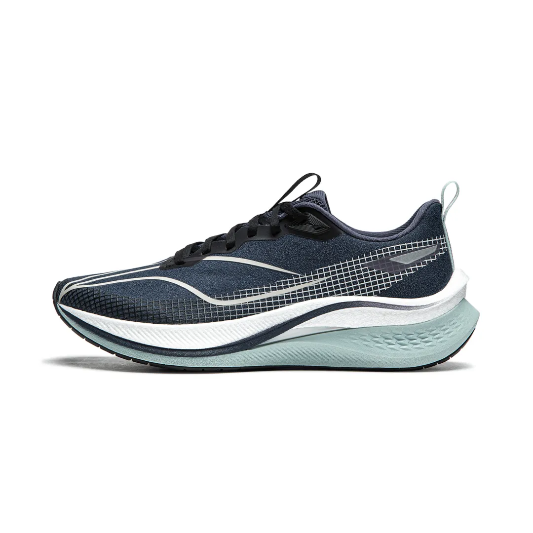 Li Ning Red Hare 7 Pro Low top Training Long Distance Running Sprint Racing Running Shoes Men's Curtain Mountain Blue