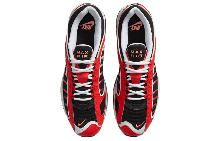 Мужские кроссовки Nike Air Max Tailwind (красно-черно-белые) — Красныйчёрныйбелый — фото 4