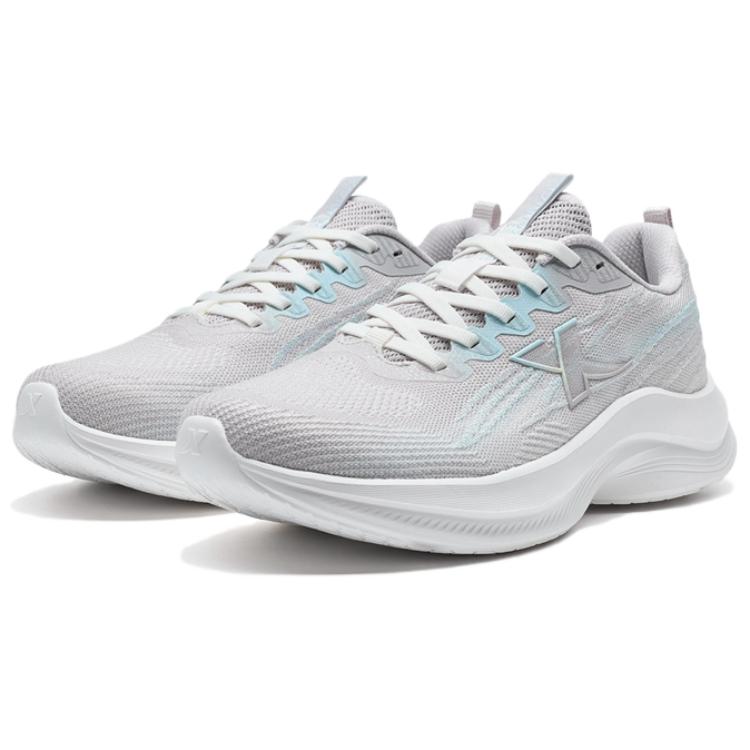 XTEP Abrasion Resistant Rebound Low top Running Shoes Women’s Gray Blue