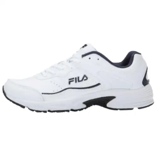 FILA Leather Low top Running Shoes Men's White