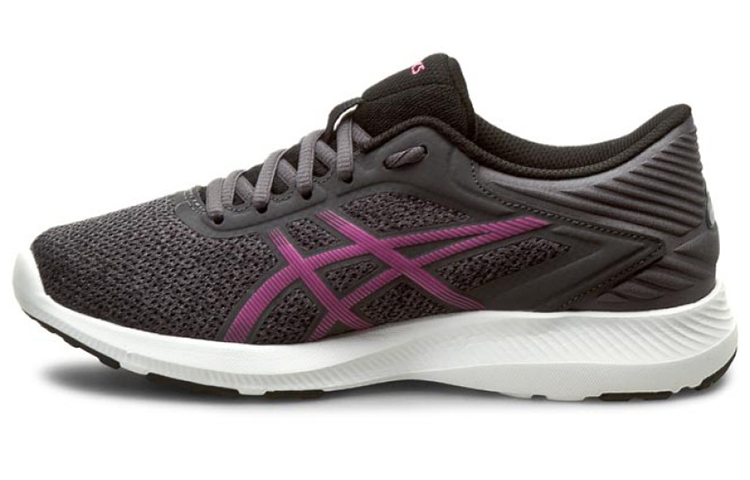 ASICS Nitrofuze Comfortable Abrasion Resistant Low top Running Shoes Women's Black Purple