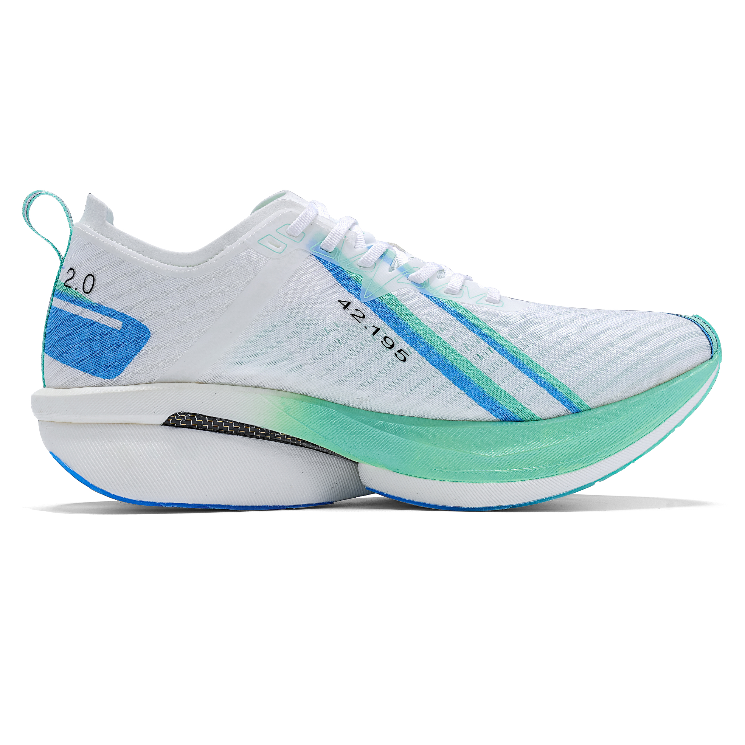 IRUNSVAN Running Shoes Box Unisex Mismatched Pink And Green Mountains