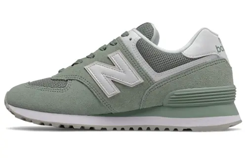 New Balance NB 574 Low top Marathon Running Shoes Women's Light Green