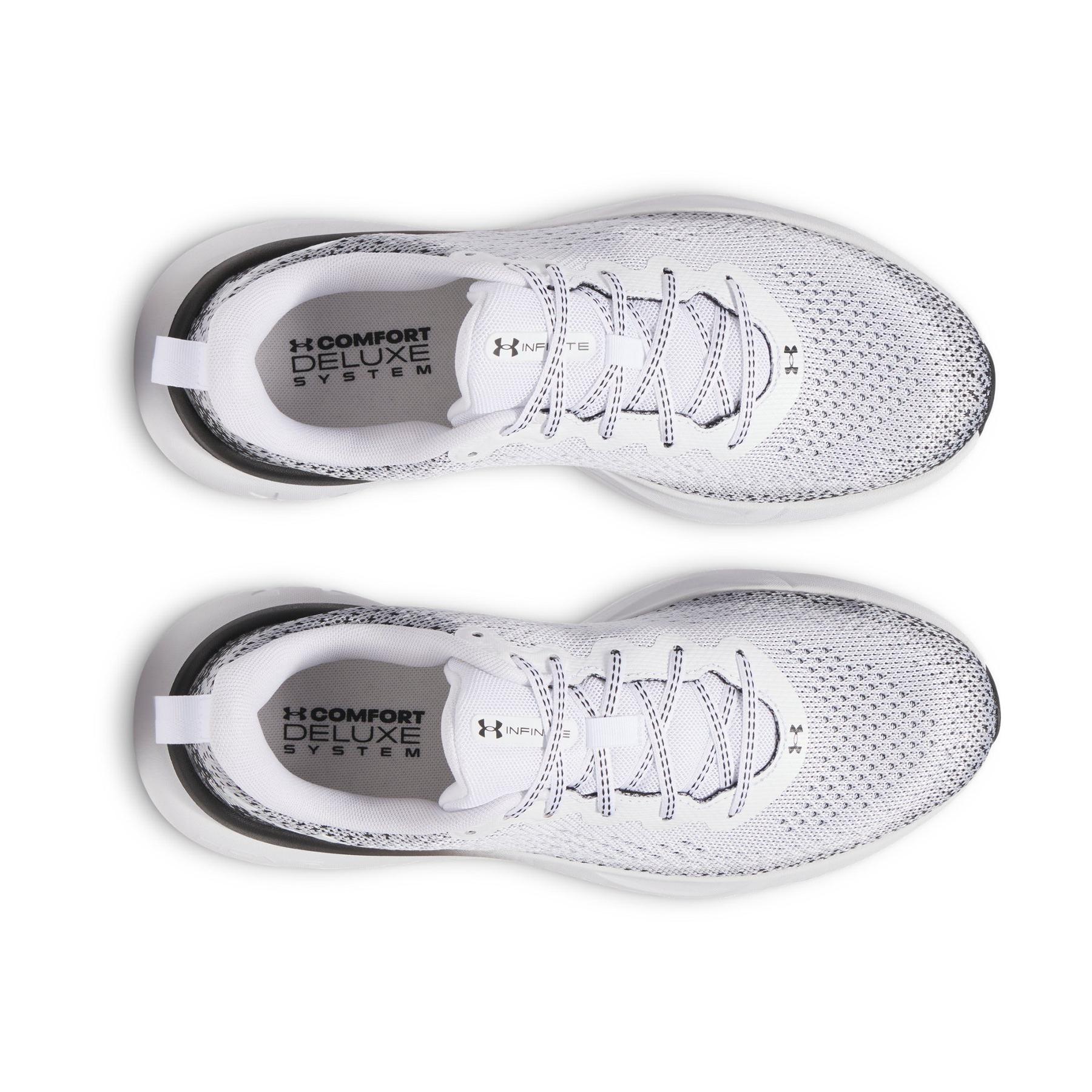 Under Armour Low top Running Shoes Men’s White Black