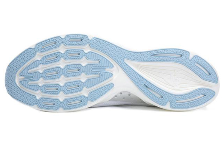 PEAK Racing Collection Cushioning Breathable Low top Running Shoes Men’s All White
