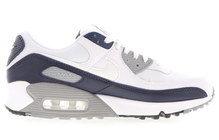 Мужские кроссовки Nike Air Max 90 (белыйсиний) — фото 2