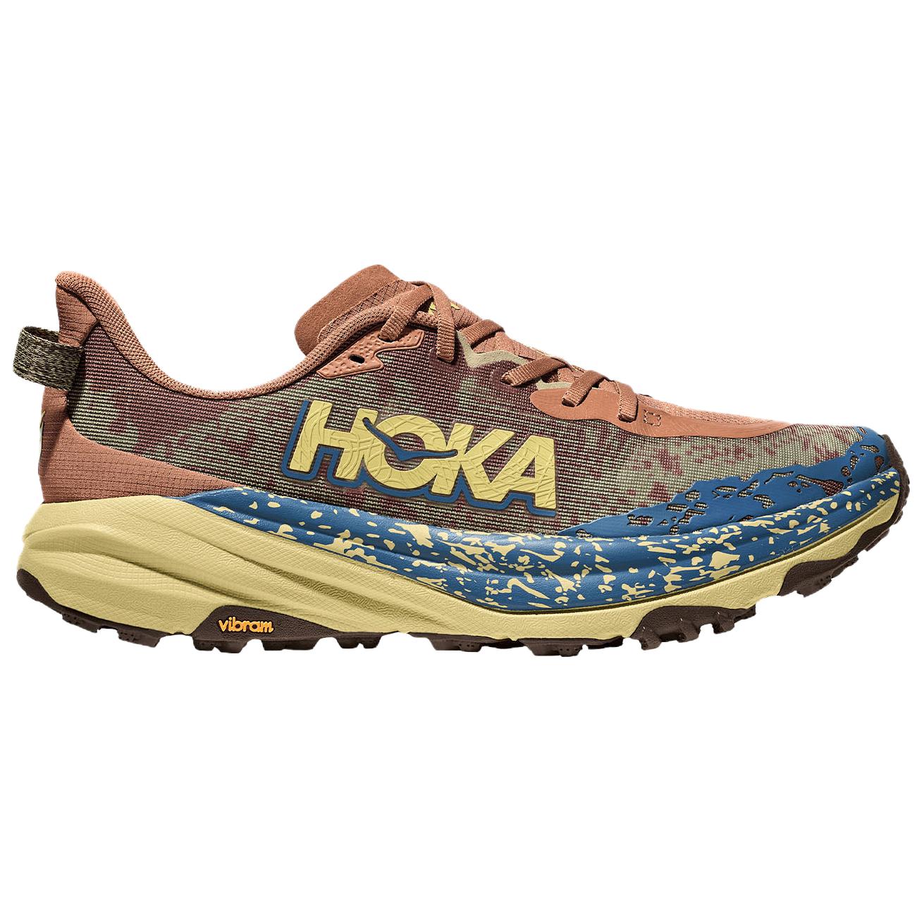 HOKA ONE ONE Speedgoat 6 Cushioning Breathable Support Low top Trail Running Shoes Men’s Brown