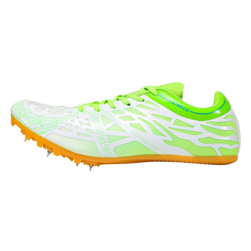 FEINECE Slip Resistant Abrasion Resistant Slip Resistant Abrasion Resistant Low top Running Shoes Unisex White Green