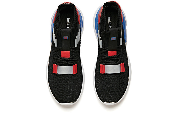Anta Comfortable Cushioning Slip Resistant Abrasion Resistant Breathable Coverage Mid top Running Shoes Men’s