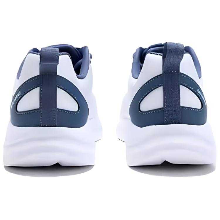 QIAODAN Slip Resistant Abrasion Resistant Low top Casual Sprint Running Shoes Men’s Jordan White Coastal Blue