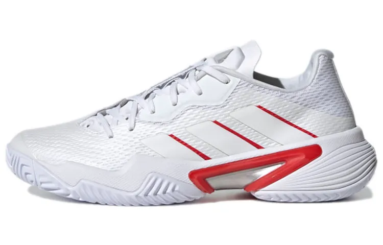 Adidas Wmns Barricade 'White Silver Metallic Red' Women's