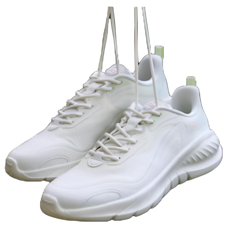 Li Ning Slip Resistant Abrasion Resistant Low top Running Shoes Women’s White Green
