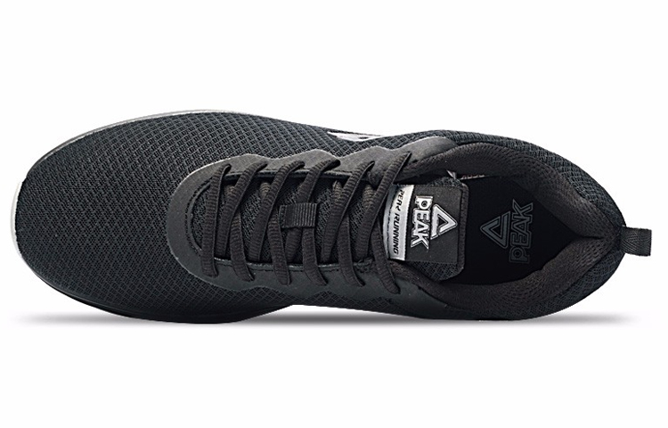 PEAK Versatile Cushioning Slip Resistant Abrasion Resistant Breathable Low top Running Shoes Men’s Black