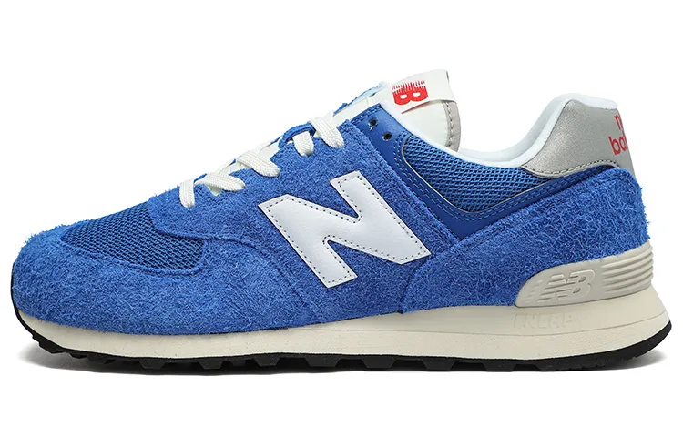 New Balance NB 574 Vintage Textile, Leather Cushioning Abrasion Resistant Breathable Lightweight Low top Casual