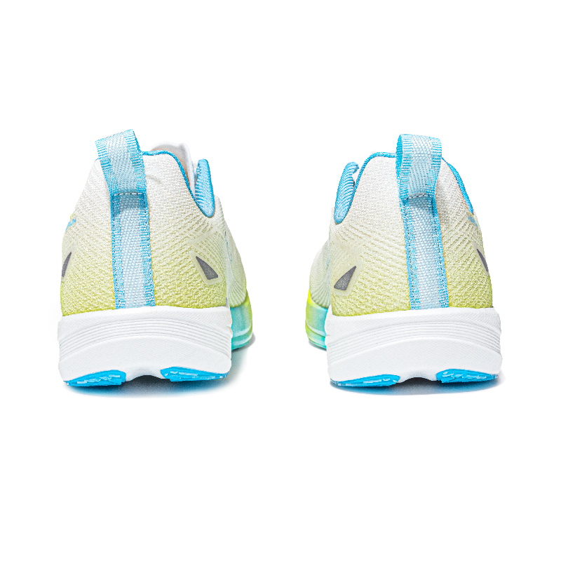 VICTORY LIGHT Low top Carbon Plate Training Sprint Running Shoes Unisex White Blue Green