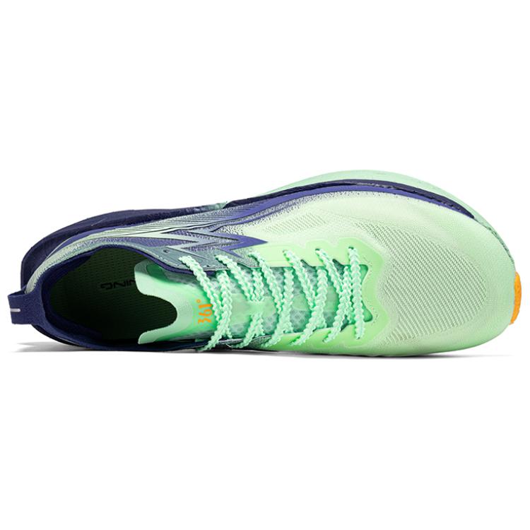 361° Cushioning Breathable Low top Running Shoes Men’s Green Blue