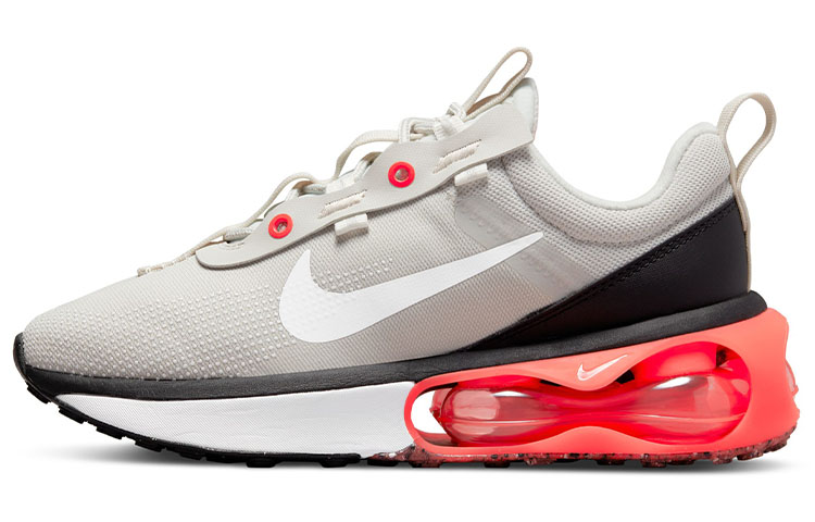 Nike Air Max 2021 Retro Fashion Low-top Air Cushion Casual Running Shoes Women's Gray White